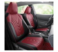 Autositzbezüge Autositzbezüge Für Toyota Für Corolla Cross 2022, Komplettset, Styling, Auto-Echtleder-Innenausstattung Sitzbezug Auto(Rot)