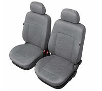 Autositzbezüge Autositzschoner Sitzbezüge 1+1 Front Vordersitze Kompatibel mit VW Golf 2,3,4,5,6,7 II-VII Auto Sitzbezug Grau Autositzauflage Autositz Sitzauflagen Tuning Auto Zubehör Innenraum