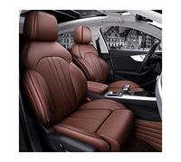 Autositzbezüge Full Set Custom Fit Für A4 A6 A3 Q5 Q7 Tt A7 Q3 Spezifisches Echtleder Mittelperforiert Fahrzeug Sitzschut(Kaffee)