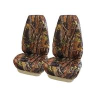Autositzbezüge Set Auto Camouflage Sitzbezug Universal Wasserdicht Seat Protector Outdoor Jagd Camping Vorne Hinten Sitzbezug Zubehör Auto Schonbezüge(2pcs Front Seats)