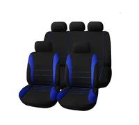 Autositzbezüge Set Für Mitsubishi Space Star 2015-2019, Schonbezug Sitzauflage Schutz Vorne Hinten Atmungsaktiv Waschbar Haltbar Wasserdicht Innenraum,B/Blue