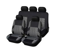 Autositzbezüge Sets FüR Opel Mokka B/Mokka-e MJ22 | Edition/Elegance 2021-2023 2024 2025, Sitzbezüge Vorne Hinten Schonbezüge Auto rutschfest Zubehör,D/Grey