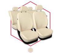 Autositzbezüge Universal Schonbezüge Sitzauflage PKW Auto Beige für BMW Serie 3