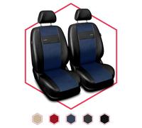 Autositzbezüge Universal Schonbezüge Sitzauflage PKW Set 1+1 Vorne für Seat Leon