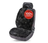 Walser Set: Autositzbezug »Iva «, aus Lammfell, schwarz