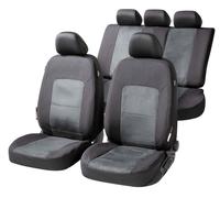 Autositzbezug ZIPP-IT Premium Ellington, PKW-Schonbezüge Komplettset mit Reißverschluss-System schwarz/grau