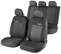 Walser Auto-Sitzbezug Komplettset Esprit mit Reißverschluss, Zipp-IT Premium Auto-Schonbezüge für Normalsitze, 2 Vordersitzbezüge, 1 Rücksitzbezug