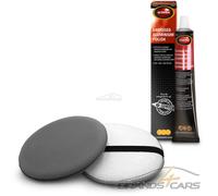AUTOSOL® 75 ml POLITUR FÜR ELOXIERTES ALUMINIUM + HAND POLIERPAD Ø 20cm SET