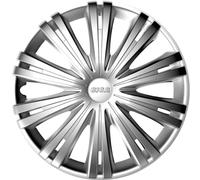 AutoStyle Radkappen Giga 13 Zoll ABS Silbersatz von 4