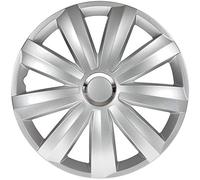AutoStyle Nabenkappen Venture Pro 13 Zoll ABS Silber 4er Set