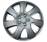 AutoStyle Nabendeckel Carolina 17 Zoll ABS Rotguss 4er Set