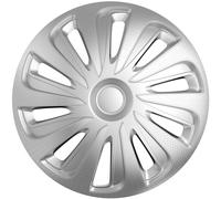AutoStyle Radkappen Caliber 13 Zoll ABS Silber 4er Set