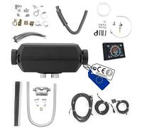Autoterm Air 2D 2KW 12V Diesel Standheizung Luftheizung Lufterhitzer mit Touchscreen-Bedienteil PU-28 und leiser Kraftstoffpumpe für Wohnmobil Campervan Auto KFZ PKW LKW Boot