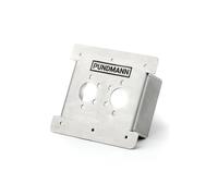 Autoterm Einbauflansch Luftheizung für Böden 40mm / 80mm, Edelstahl, passend Air, Webasto, Eberspächer Standheizungen (80mm Bodentiefe)