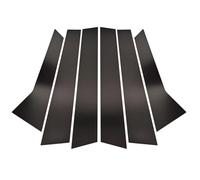 Autotür-Fenster-B-Säule Kompatibel Mit Porsche Für Macan 2014-2022 Glänzend Schwarz Für Fenster Türsäule BC Säule Pfostenabdeckung Zierleiste Dekoration Aufkleber Styling