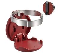 Autotür-Getränkehalter, 2-in-1-Clip-on-Getränkehalter, Handyhalterung, faltbares Autogetränk für die Türaufbewahrung, dunkelrot