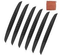 Autotür Kantenschutz, Türkantenschutz Auto Gummi Türkantenschoner Aufkleber Auto Türkantenschutz für Autotüren Kantenschutz Autotür für Rückspiegel, Türen, Türgriff (Schwarz)