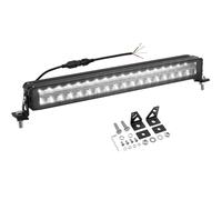 AUTOUTLET LED Driving Light Bar, 20" LED Zusatzscheinwerfer 10V-48V mit ECE Zulassung, 10800LM Arbeitsscheinwerfer IP67 Wasserdicht Bar Offroad Fernlicht Positionslicht für LKW NKW SUV - Zweireihig
