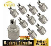 Autoventil-Schlüssel Metall-Ventilkappen mit Dichtung Ventilausdreher Radventil