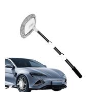 Autowaschbürste mit langem Griff, 15 Grad gebogene -Waschbürste, Teleskop-Mopp für Staub, Fenster, Windschutzscheibe, Details, Außenbereich, LKW, Boot