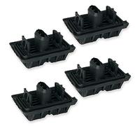 AUTOXBERT Wagenheber Aufnahme Adapter Gummiauflage Hebebühne Gummiblock Wagenheberaufnahme Pad für BMW E81 E82 E87 E90 E91 E60 E61 F10 X1 E84 51717237195 (4Pcs)