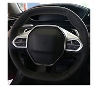Autozubehör Innenraum Für Peugeot 3008 5008 GT 2017 2018 2019 2020 2021 2022 2023 3008GT 5008GT Auto Lenkrad Taste Panel Trim Abdeckung Zubehör Autozubehör Innenraum(Silber)