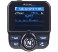 auvisio FMX-680.dab DAB+ Auto DAB-Empfänger, FM-Transmitter, Bluetooth, Freisprecheinrichtung, MP3, Kfz - grün 4022107324878
