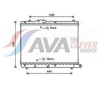 AVA Quality Cooling Kühler (Motorkühlung) SZA2122
