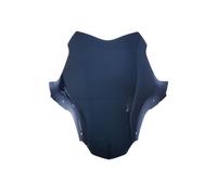 avdb-Moto Windschild/Windschutzscheibe kompatibel mit Honda PCX 125/150 /160 2021-2024 Polycarbonat (Schwarz Dopelte Krümmung)