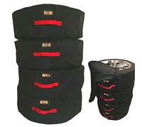 Aves-24 REIFENTASCHE Reifenabdeckung 4 Stück Set mit Tragegriff Winterreifen Sommerreifen Schutzhülle Reißverschluss Wasserdicht Reifentaschen-Set Universal 15 16 17 18 19 Zoll Reifentaschen (XXXL)