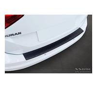 Avisa 2/40229 Stück Ladekantenschutz Hinten Kompatibel mit VW Touran 5T1 | kompatibel mit Volkswagen Touran III 2015- inkl. R-Line - Mattschwarz
