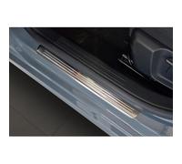 Avisa Edelstahl Einstiegsleisten kompatibel mit Opel Corsa F HB inkl. e-Corsa 2019-2023 & FL 2023- 'Lines' - 4-Teilig