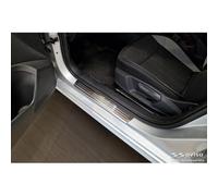 Edelstahl Einstiegsleisten kompatibel mit Skoda Kamiq (NW4) 2019-2024 & FL 2024- 'Lines' - 4-Teilig
