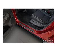 Schwarz Edelstahl Einstiegsleisten kompatibel mit Honda ZR-V (RZ4) 2023- - 'Lines' - 4-teilig