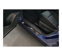 Schwarz Edelstahl Einstiegsleisten kompatibel mit Nissan X-Trail IV 2021- - 'Performance Special Edition' - 4-Teilig