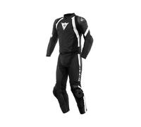 DAINESE AVRO 4 S-T Lederkombi 2-Teiler matt schwarz-weiss 54 lang
