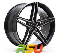 AVUS RACING AC-515K black polished 9.5Jx19 5x112 ET45