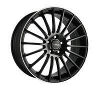 Avus Alufelge AC-M03 18 Zoll Black Polished Lip ET35 5x112 ML66,6