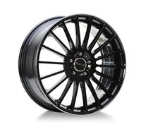 AVUS RACING AC-M03 black polished lip 8.0Jx19 5x114 ET40