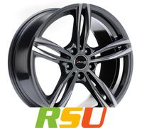 Avus Racing AC-MB3 anthracite polished 9.5x19" ET37 LK5 120 ML 72.6 Alufelgen...