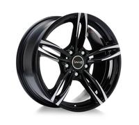 ALUFELGEN AVUS, AC-MB3, 8X18 ET34 5X120 72,6, BLACK POLISHED