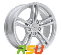 Avus Alufelge AC-MB3 17 Zoll 7,5J Hyper Silver ET37 5x120 ML72,6