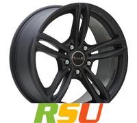 Avus Racing AC-MB3 matt black 8x18" ET43 LK5 120 ML 72.6 Alufelgen 18 Zoll