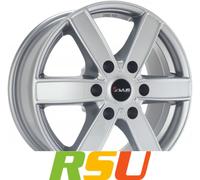 ALUFELGE AVUS AC-V61 FUR MERCEDES-BENZ SPRINTER 3 N1 8X18 6X130 HYPER SILVE 7J8