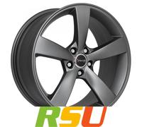 Avus Racing AF10 matt anthracite 9x20" ET45 LK5 120 ML 65.1 Alufelgen 20 Zoll