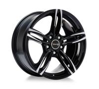 AVUS RACING AF15 black polished 8.0Jx18 5x112 ET30