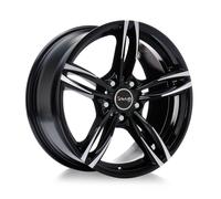 AVUS RACING AF15 black polished 8.0Jx18 5x112 ET45