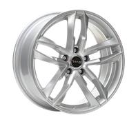 Avus Alufelge AF16 9x20 ET45 5x112 66,6 Hyper Silver