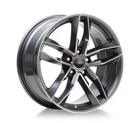 AVUS RACING AF16 anthracite polished 8.0Jx18 5x112 ET35