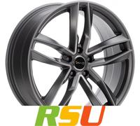 Avus Racing AF16 matt anthracite polished 9x20" ET35 LK5 112 ML 66.6 Alufelge...